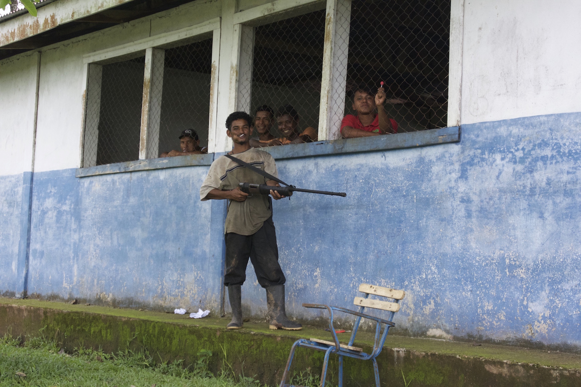 Gli indigeni di Awas Tingni