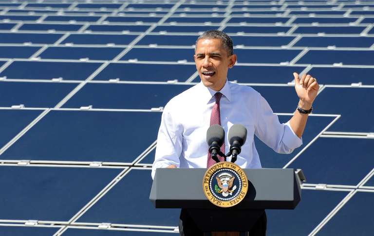 obama solar power