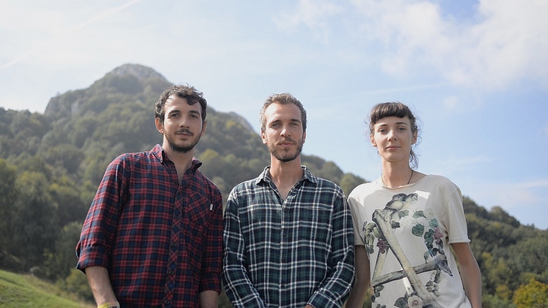 Va' Sentiero fondatori Giacomo Riccobono, Yuri Basilicò e Sara Furlanetto