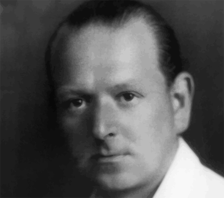 Una delle ultime foto di Edward Bach. ©Wikimedia