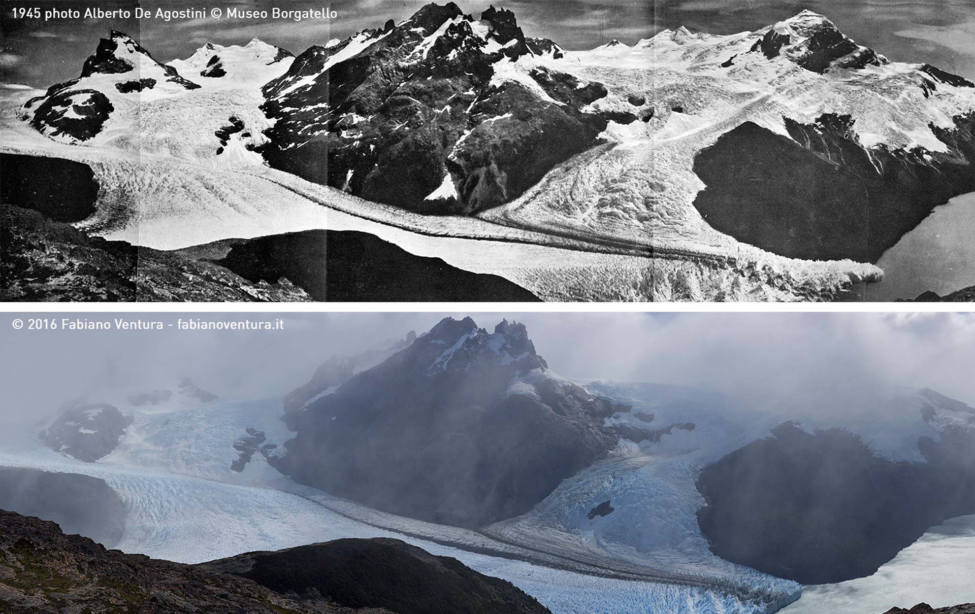Sulle tracce dei ghiacciai, Argentina