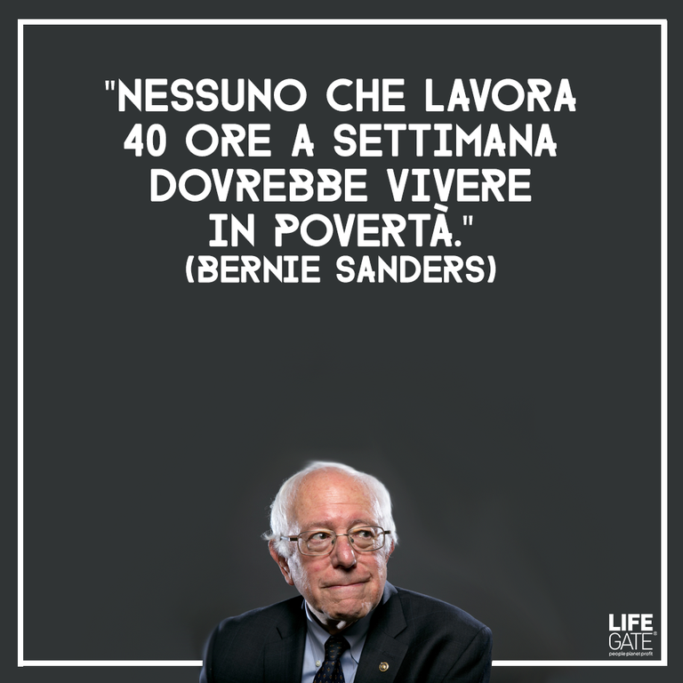 Citazione di Bernie Sanders