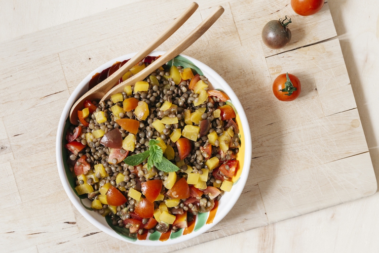 insalata di lenticchie