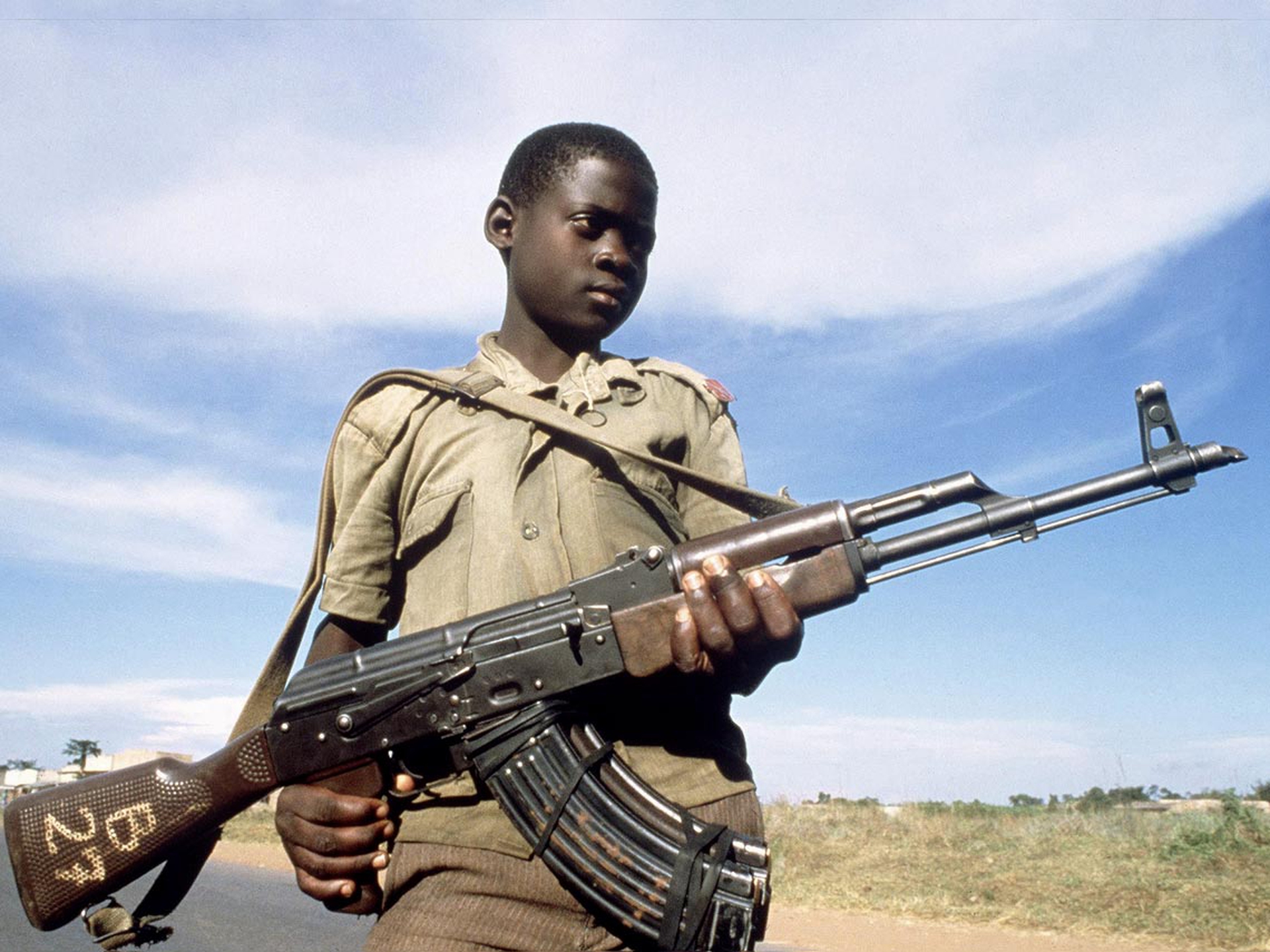 1985, bambini soldato