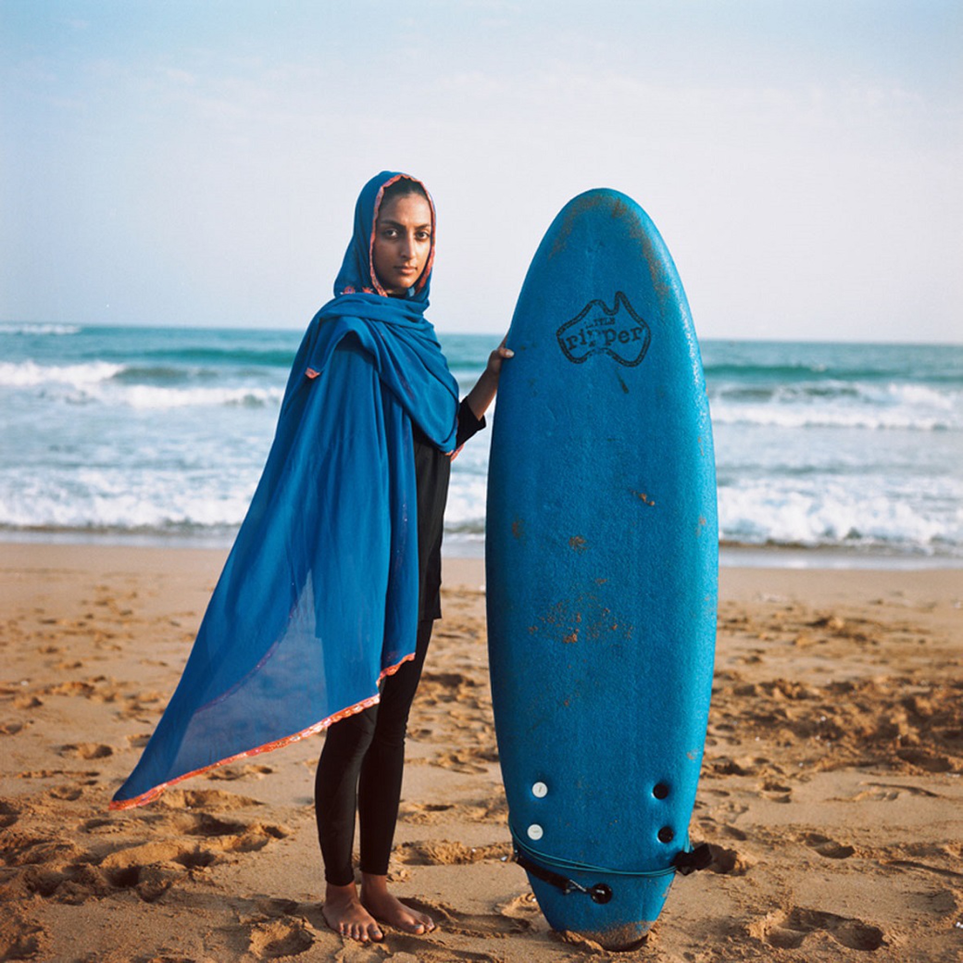 Per la categoria Single shot la vincitrice è Giulia Frigieri con la foto intitolata Surfing Iran