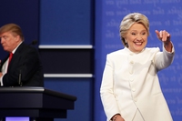 Who won the third presidential debate and what Trump said wrong