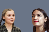“La speranza è contagiosa”, parola di Alexandria Ocasio-Cortez e Greta Thunberg