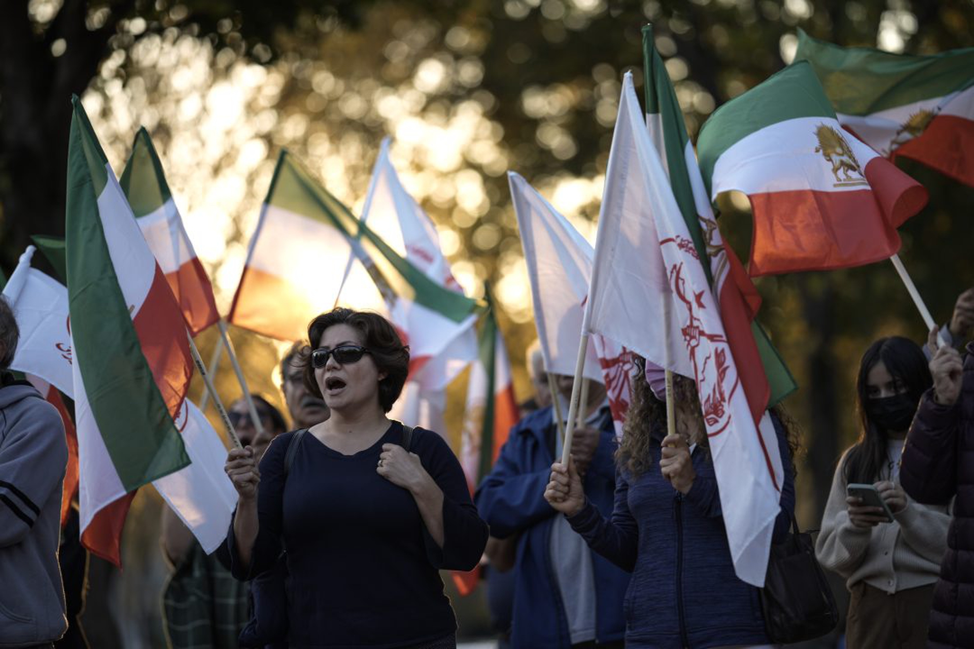 Vigil In Support Of Iranian Protesters Marks 40 Days Since Mahsa Amini's Murder