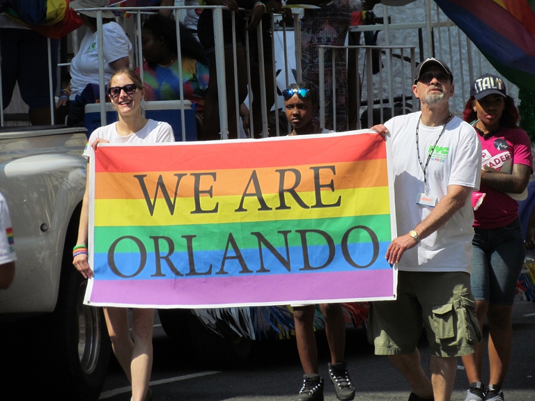 Orlando is in the streets of New York © Luisa Gattone