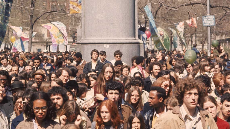Earth Day 1970, Fifth Avenue, New York