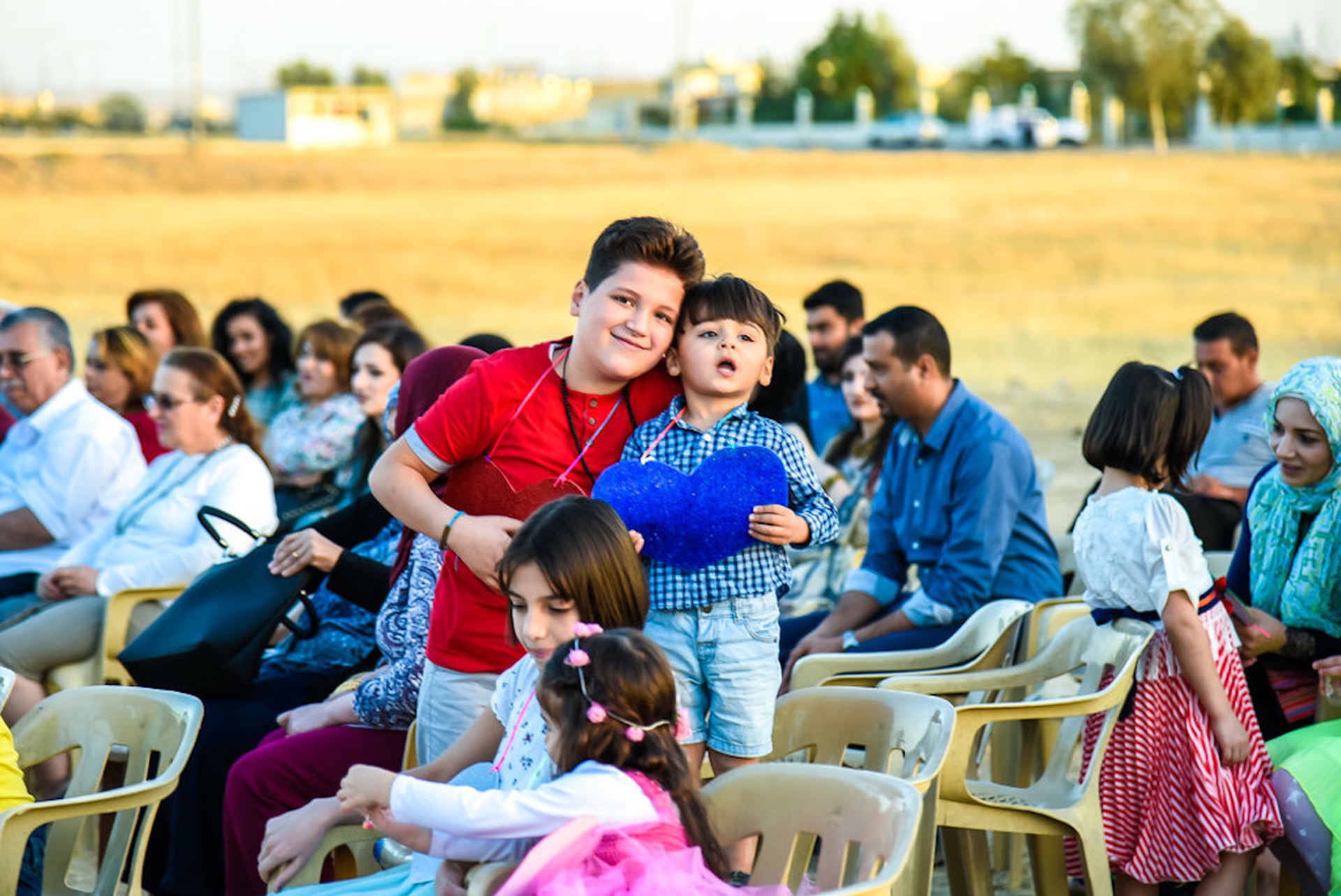 Kids in Erbil celebrate too