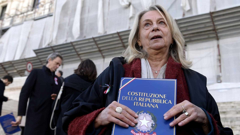 La magistrata Silvia Albano, presidente di Magistratura Democratica 