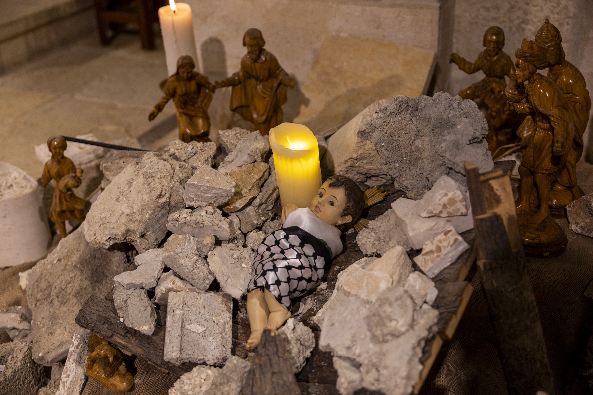 Subdued Christmas Season In Bethlehem, West Bank