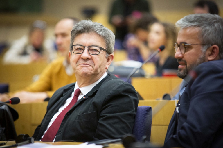 Jean-Luc Mélenchon nupes francia