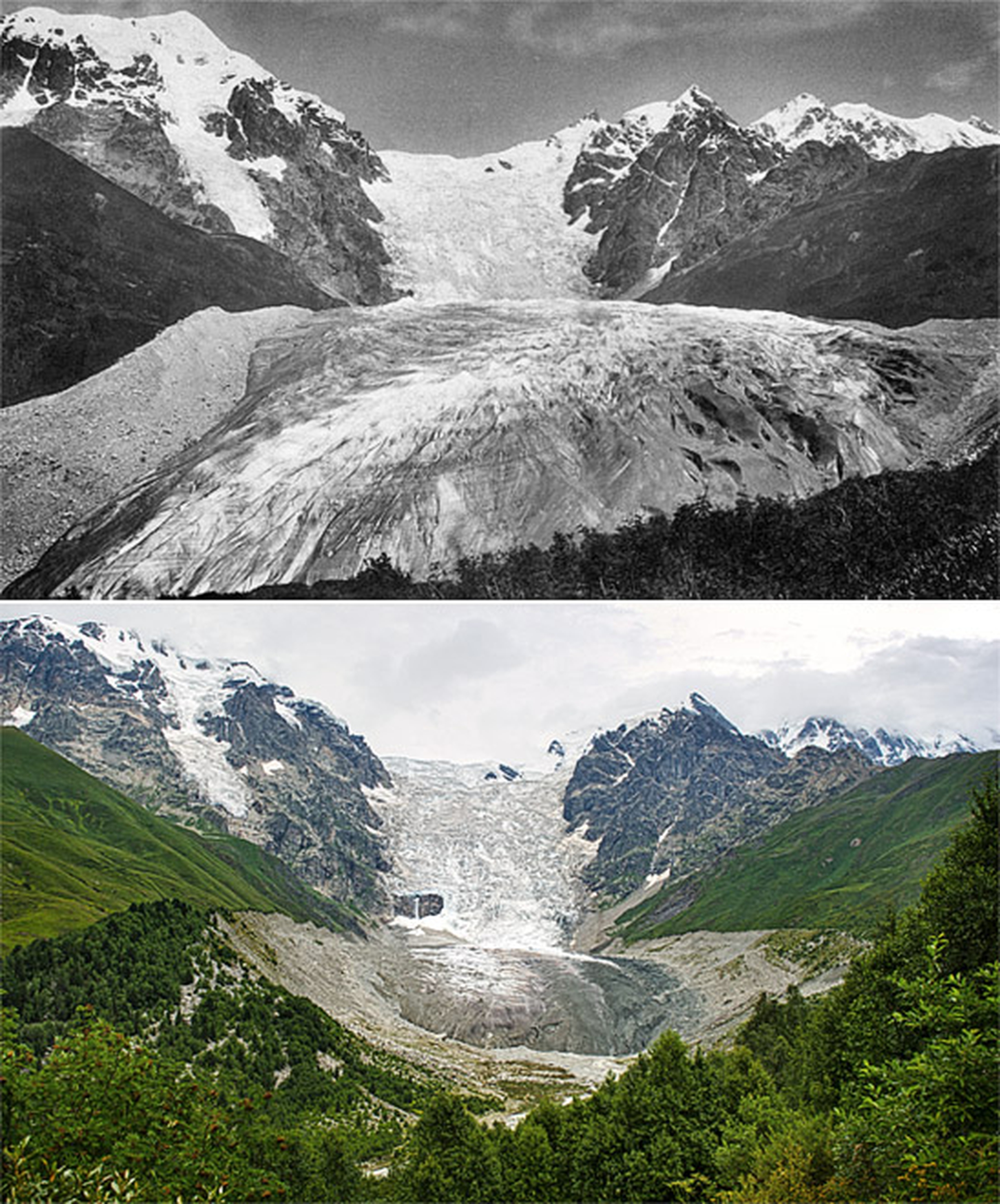 Sulle tracce dei ghiacciai