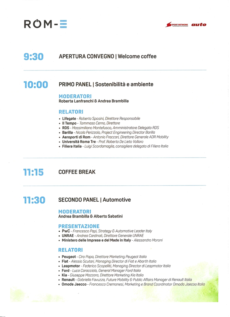 Rom-e, Roma, evento, mobilità, convegno