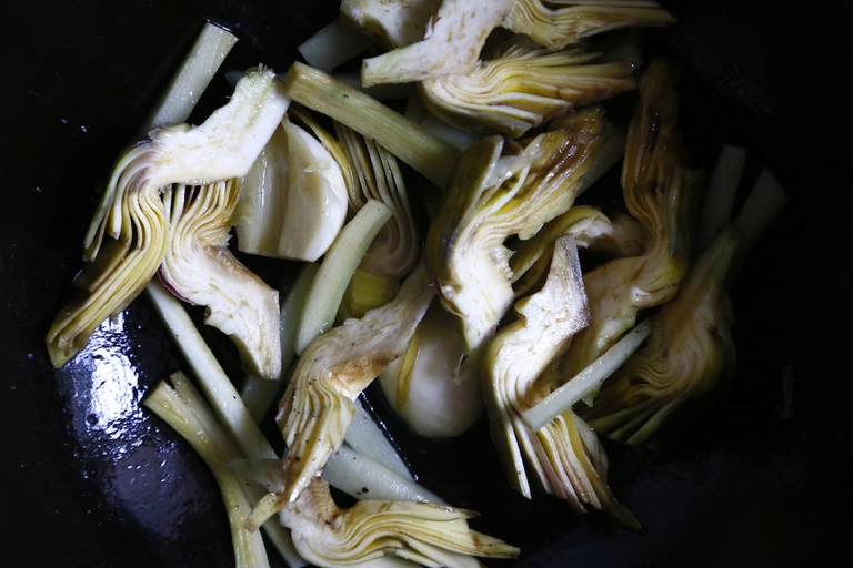 couscous integrale con gamberi