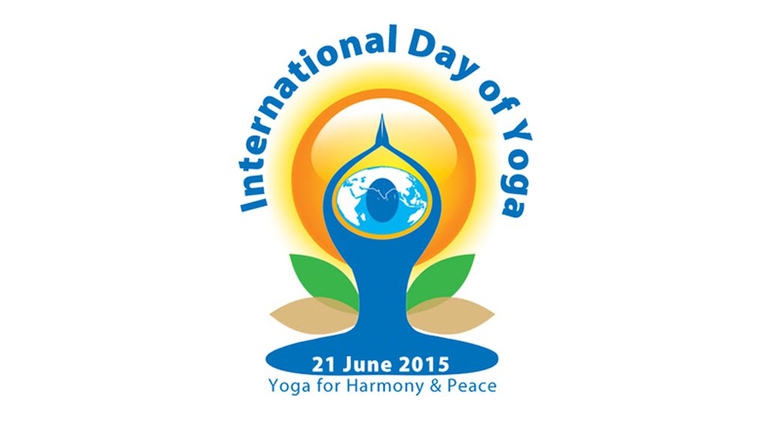 logo Giornata internazionale dello yoga
