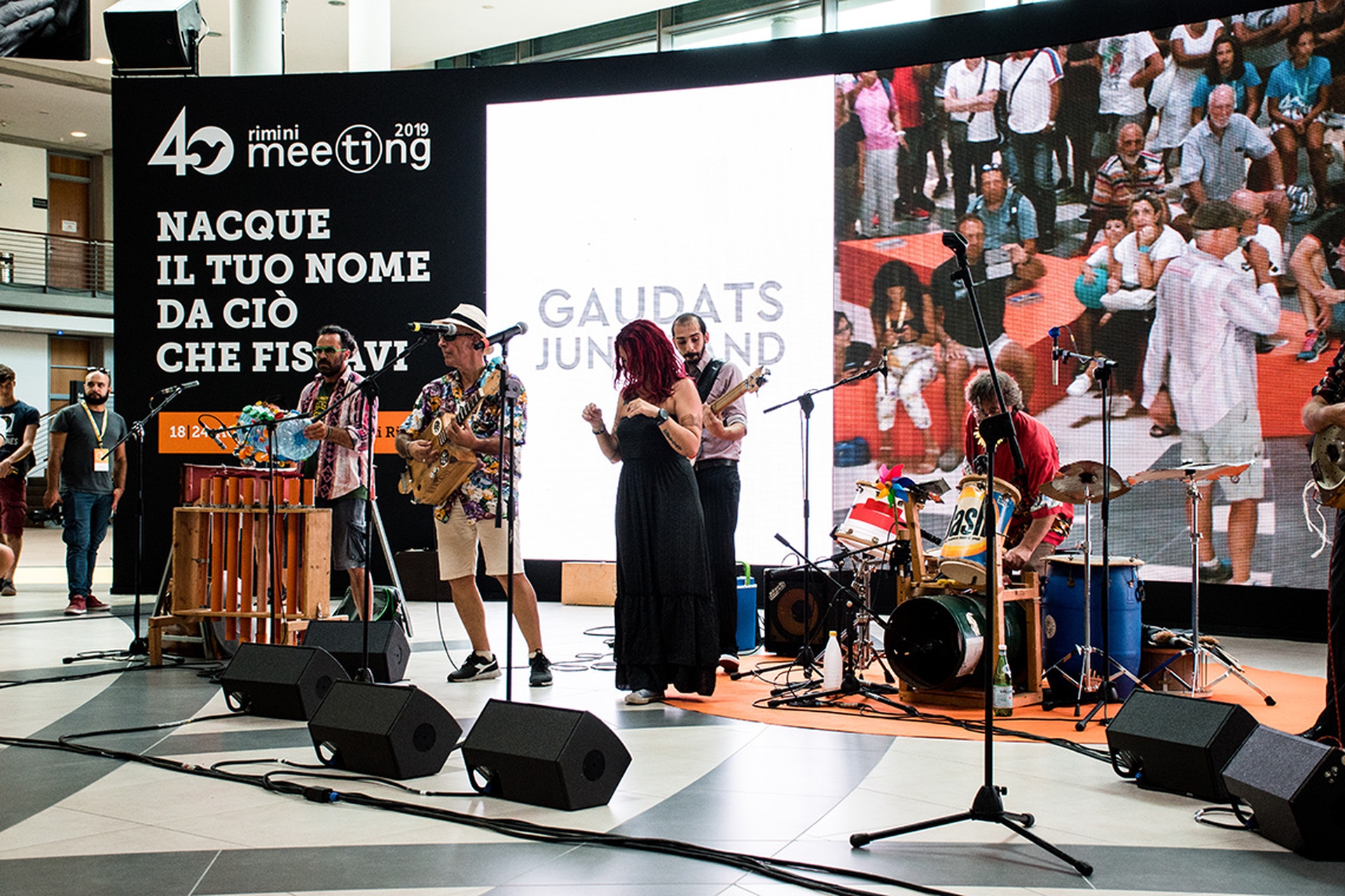 I Gaudats al Meeting di Rimini