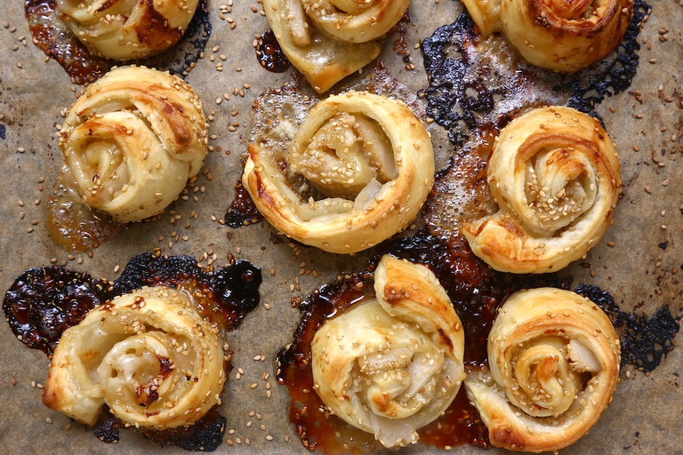 Girelle di pasta sfoglie 