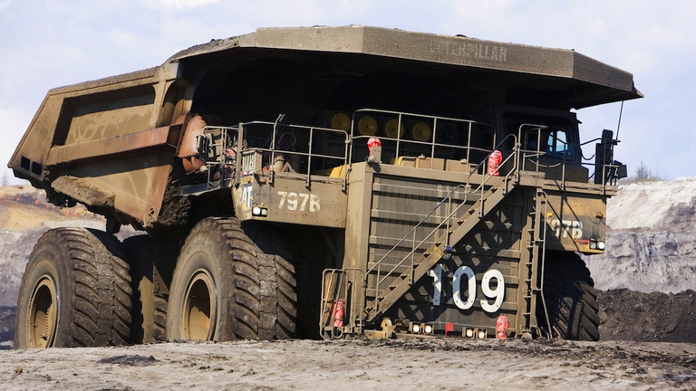 Oil sands, Alberta, Canada
