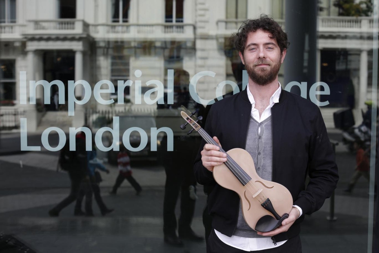 spider silk violin