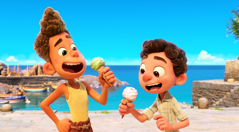 Luca e Alberto coni gelato