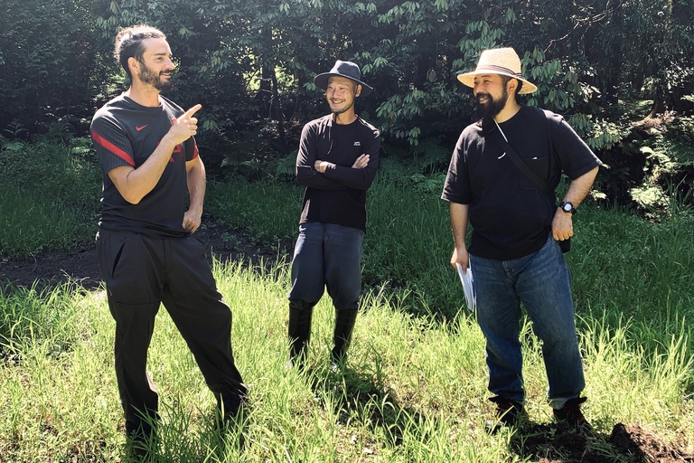 Farmer meeting at Sustainable Daisen sanctuary, Japan