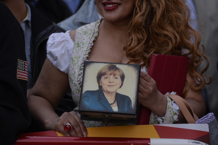 Angela Merkel campagna elettorale