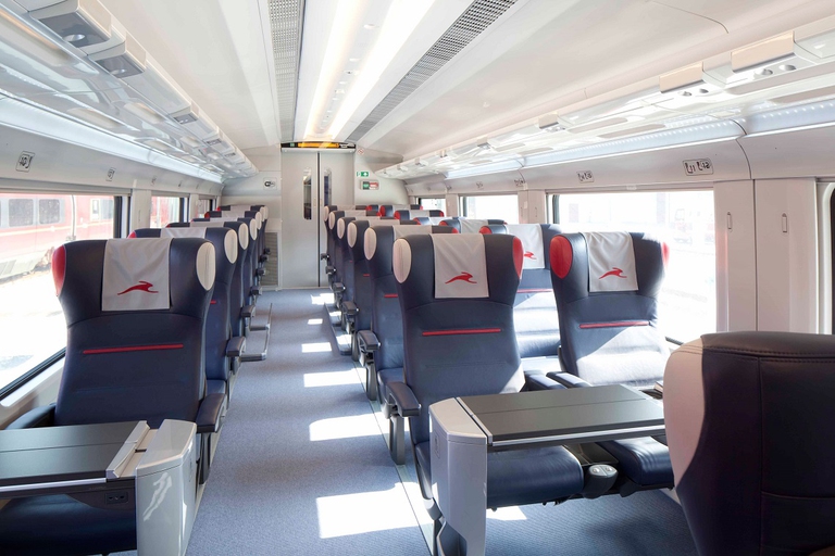 Prima classe di un treno Italo Ntv