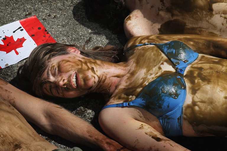 Proteste sabbie bituminose