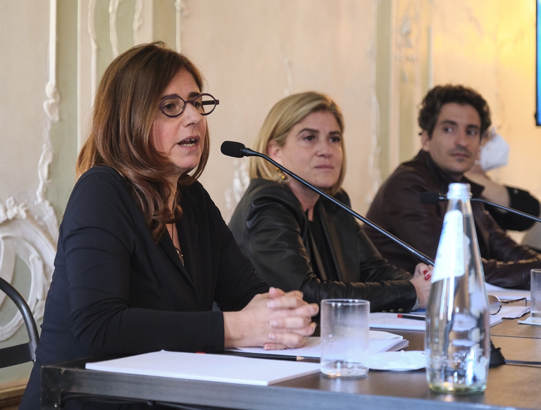 Francesca Santoro, Ana Luiza M. Thompson-Flores e Lorenzo Bertelli