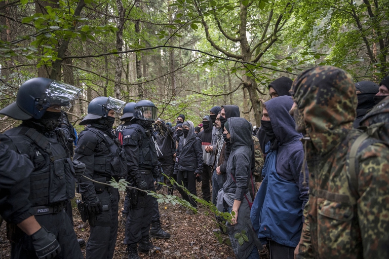 La lotta contro l'estensione dell'autostrada A49 in Germania