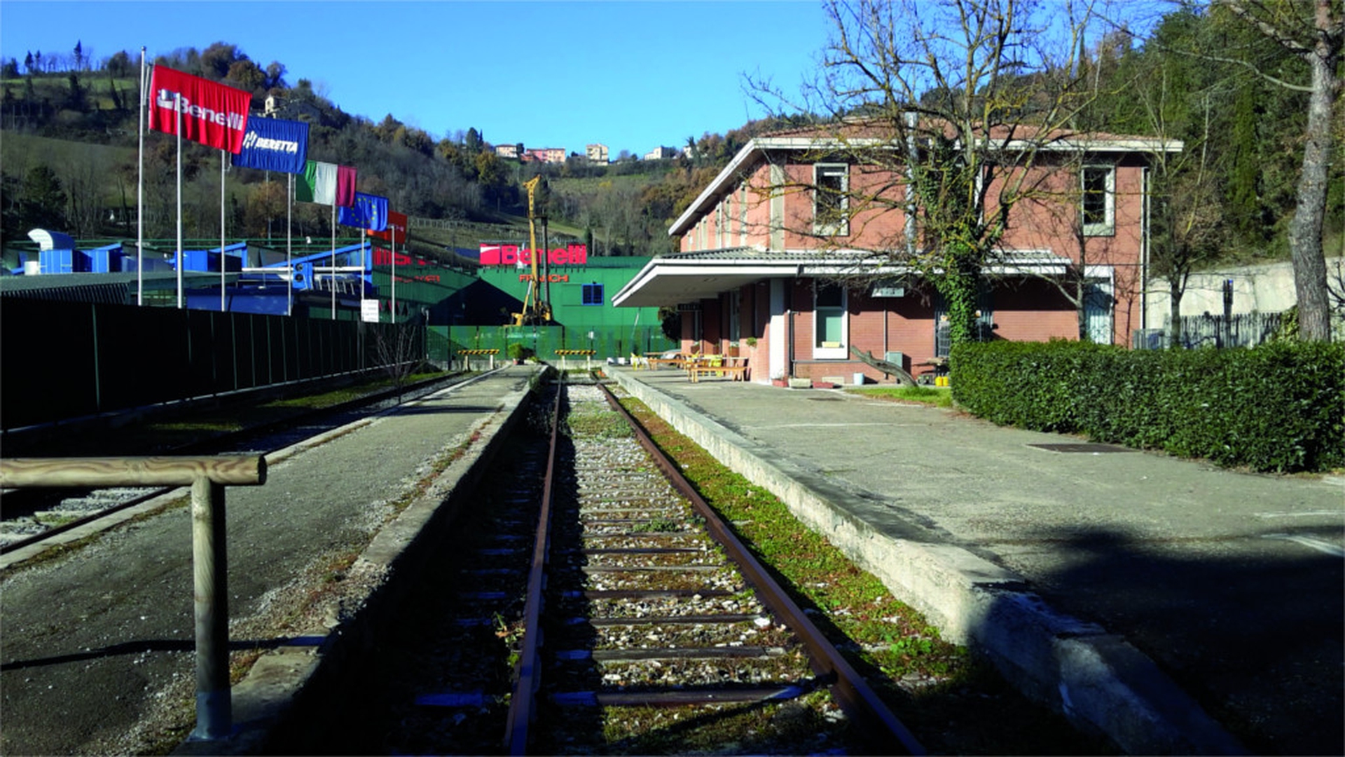 Ferrovie dismesse: stazione del treno di Urbino