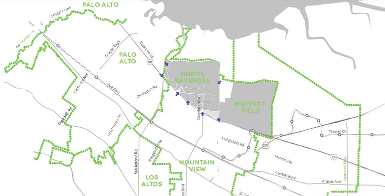 Google bike vision plan