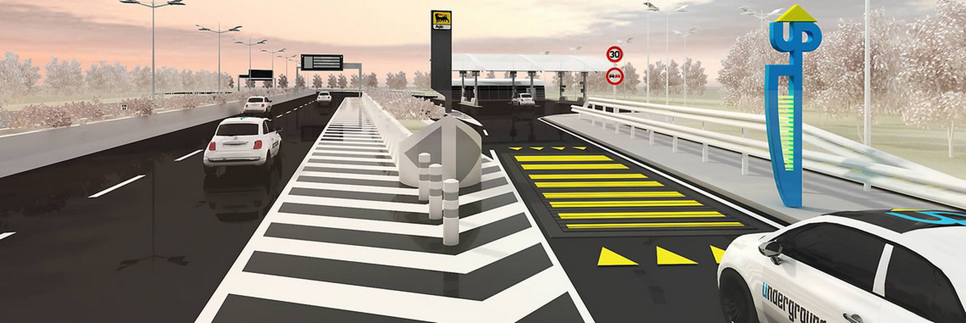 Lybra, il dosso rallentatore che trasforma il traffico in energia