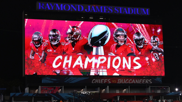 I Tampa bay bucaneers hanno vinto il Super Bowl