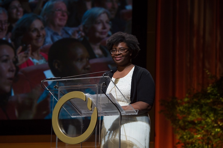 Destiny Watford, co-fondatrice dell'organizzazione studentesca Free Your Voice