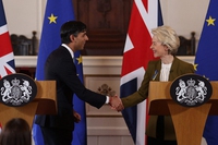 Brexit, trovato un accordo sull’Irlanda del Nord tra Regno Unito e Unione europea