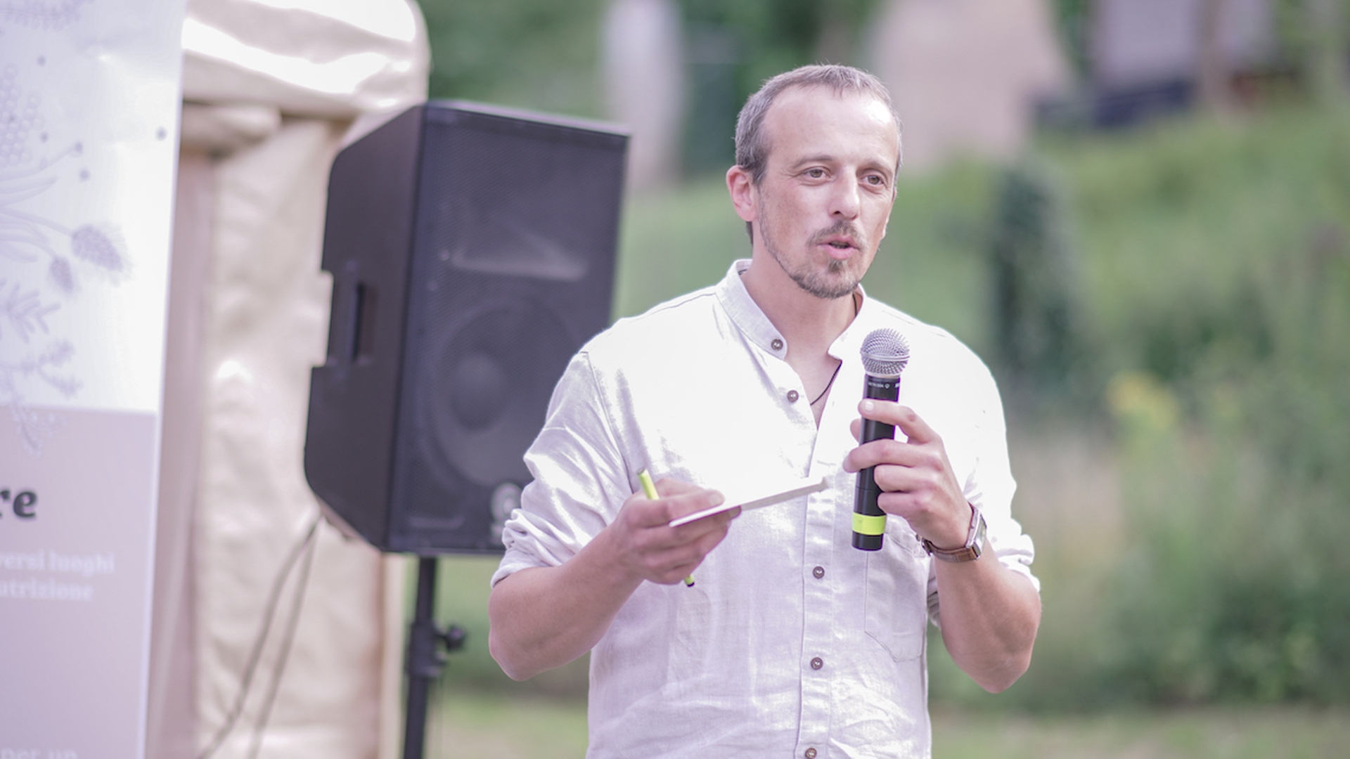 la prima tappa del progetto Campi da sapere di Alce Nero, il miele