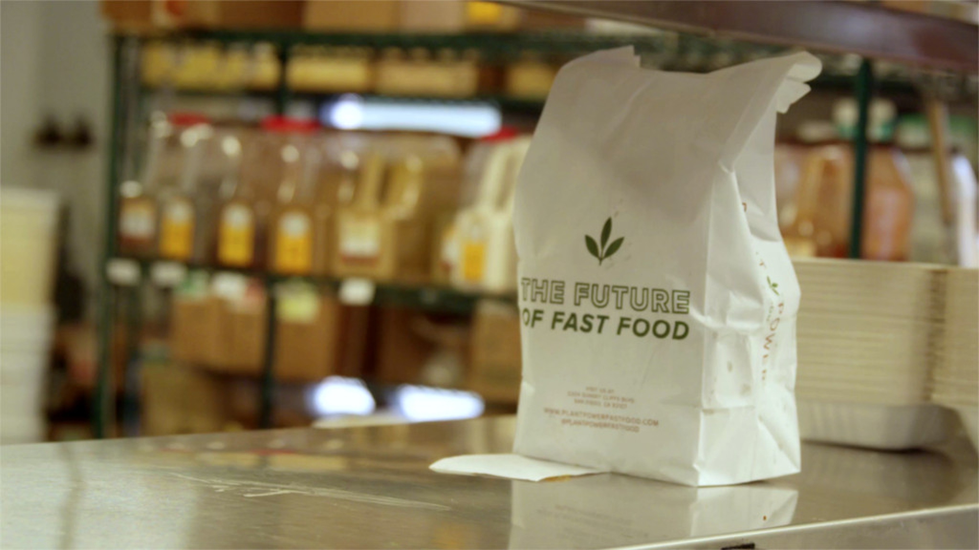 Fast food vegano in California