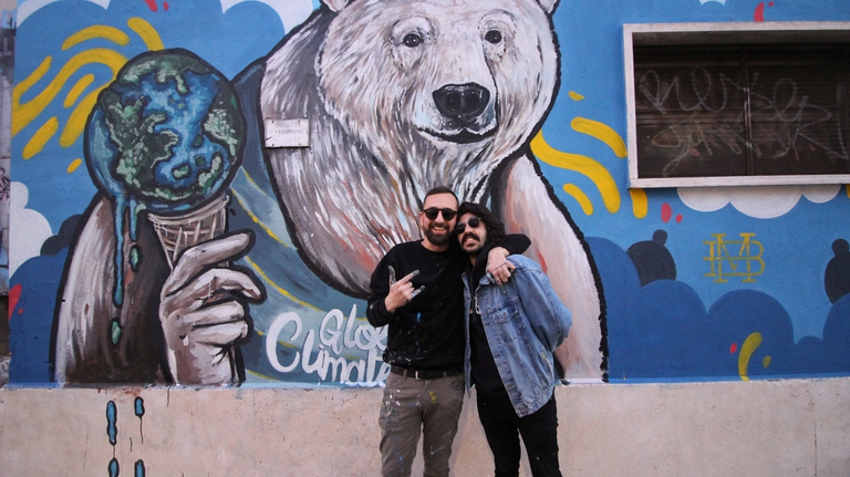 Matteo Brogi e Giorgio Calandrelli aka Pow3r, gamer tra i più emergenti in Italia che racconterà in diretta la performance 