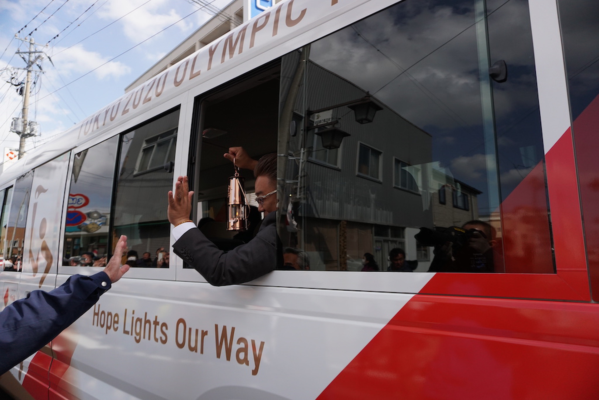 Matsushima, la fiamma olimpica arriva in Giappone