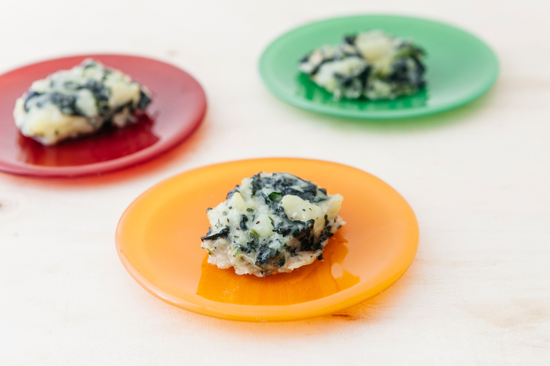 Crocchette di patate, cavolo nero e gorgonzola