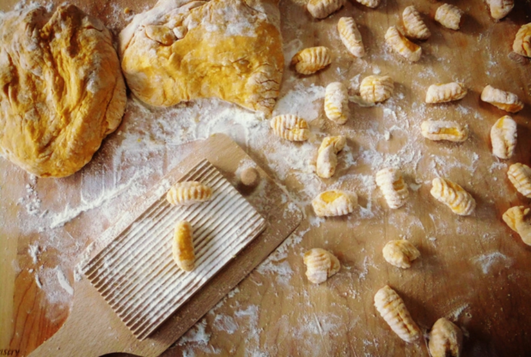 gnocchi di zucca senza patate