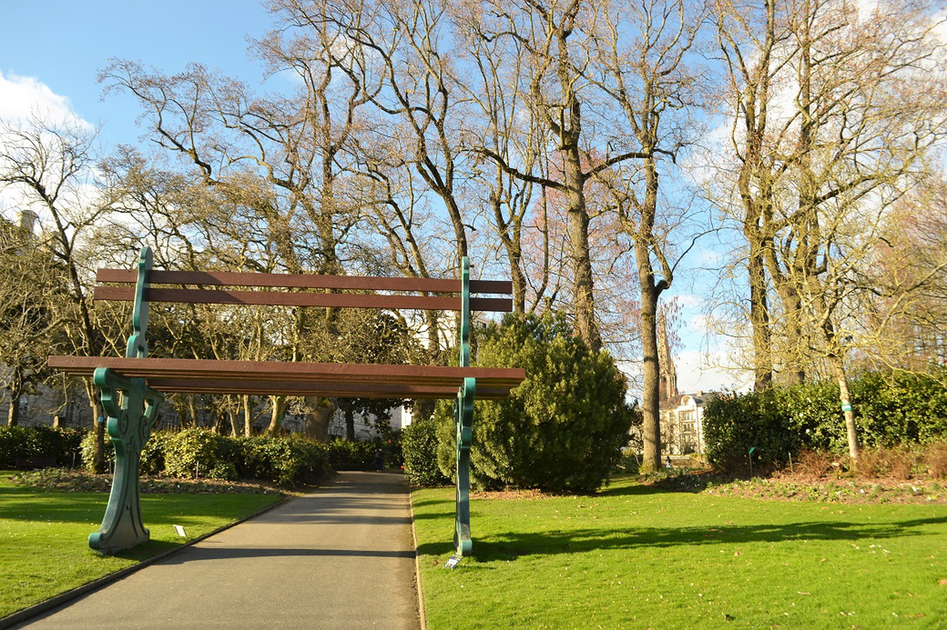 Il Jardin des plantes a Nantes ospita al suo interno anche delle serre
