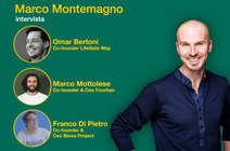 Marco Montemagno, Omar Bertoni, Marco Mottolese e Franco Di Pietro: quattro chiacchiere sulle startup sostenibili