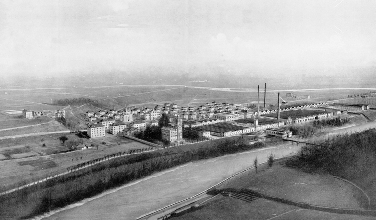 Crespi d'Adda Panoramica 1921