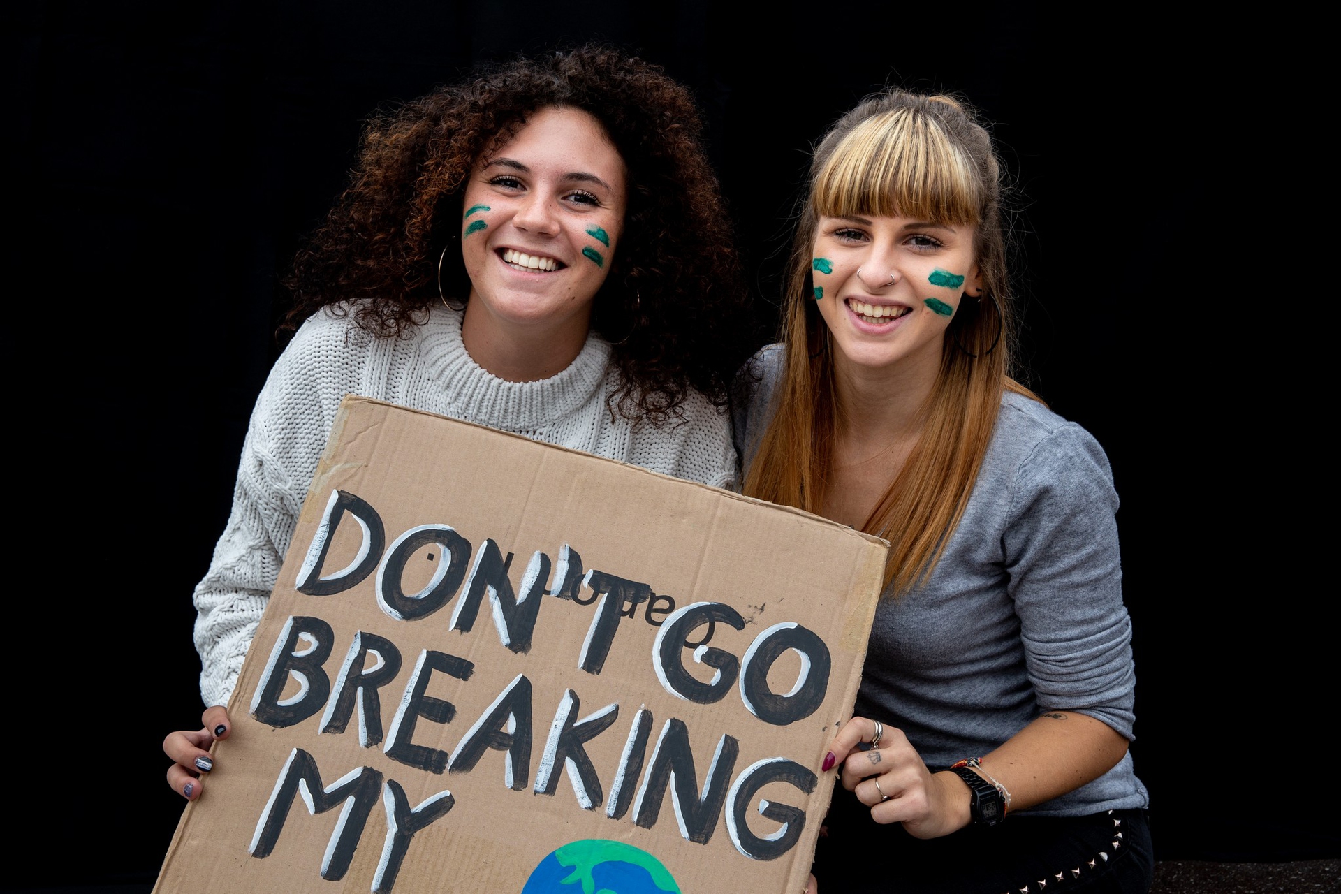 The faces at the third Global Climate Strike