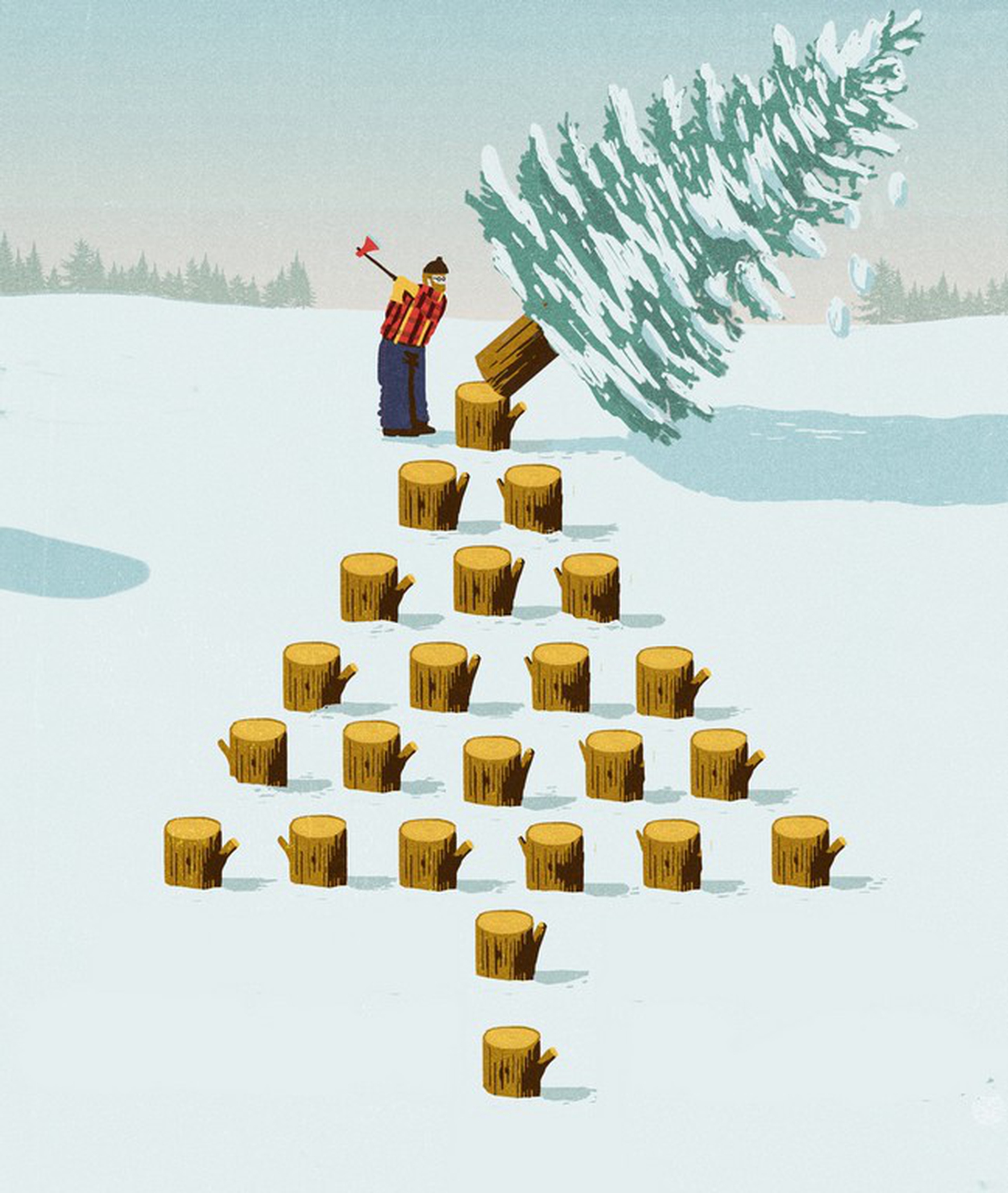 Merry Christmas - Save Trees